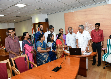 രാജ രവി വർമ്മ ആർട്ട്‌ ഗാലറി ഔദ്യോഗിക വെബ്സൈറ്റ് ഉദ്ഘാടനം